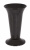 Ваза для цветов под срезку (D130х130х320 мм) (чёрный)(то)