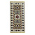 Коврик Kilim GOLD 60x120 коричневый-бежевый, Турция U58231 