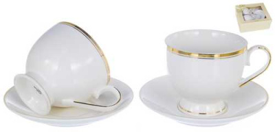 Набор чайный  (4) ГРАЦИЯ  2 чашки 250мл + 2 блюдца  п/у