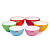 Миска двухцветная "Fresh Line" d225, 3л цветная