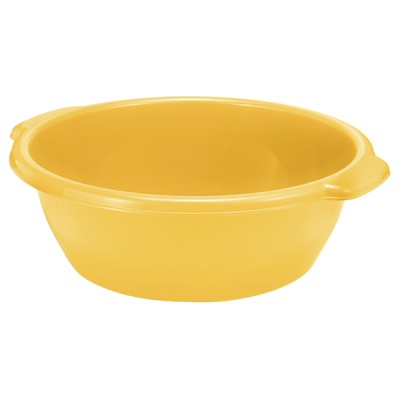 Таз овальный 17,5л желтый