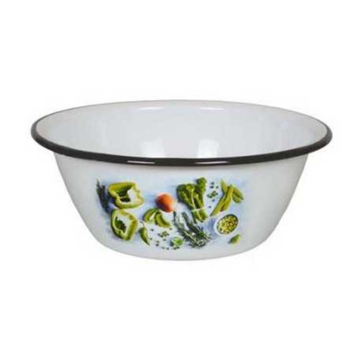 Миска эмал Свежая зелень 0,8л ТМ Appetite