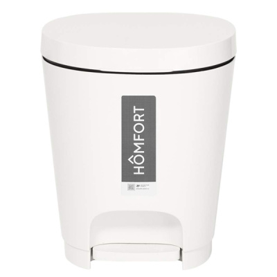 Контейнер для мусора 8л YUTO (белый)