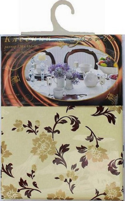 Клеенка  PERLA  130*165см на неткан. основе ПВХ 