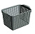 Корзинка "Лофт" 2л 200х135х120мм (серый) (то)