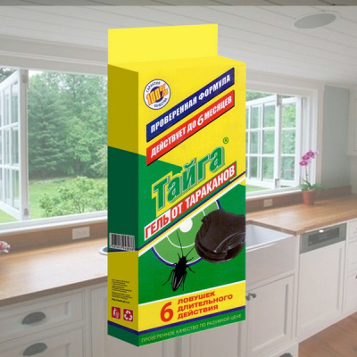 Тайга ловушка от тараканов 6 шт.