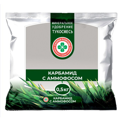 Удобрение минеральное тукосмесь "Скорая помощь" Карбамид с аммофосом 0,5 кг