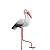 Фигура Аист малый