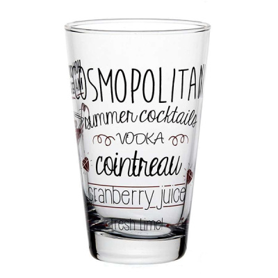 Стакан САММЕР КОКТЕЙЛС 3 шт. 395 мл (рис.29123/124/126)