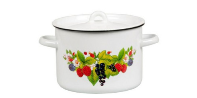 Кастрюля 4,5л. цил. с рис. (3)