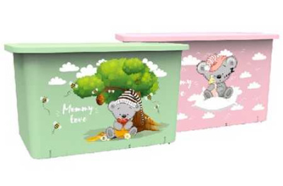 Контейнер для игрушек Mommy love (чайное дерево)(то)