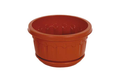 Кашпо "Флавия" 2,5 л с поддоном (то)