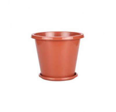 Горшок цветочный 3л (коричневый)(то)