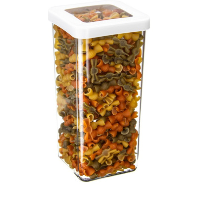 Емкость для сыпучих продуктов СТЕП 1,4л (белый) (то)