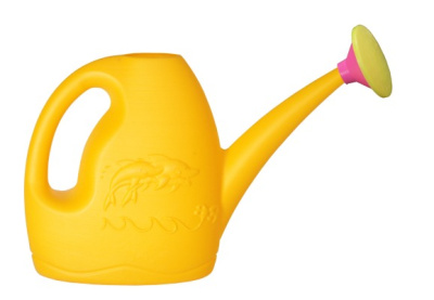 Лейка 3л "Дельфин" с рассеивателем (микс) 