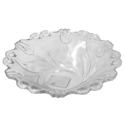 Фруктовница стеклянная Ø-17см h-6см