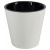 Горшок для цветов London D320 мм, 15,7л на колесиках белый