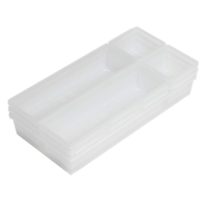 Лотки для хранения "Комбо 4" (прозрачный) (то)