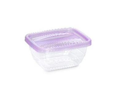 Контейнер прямоугольный Fresco 250мл (Лаванда) (110*84*50мм) (то)