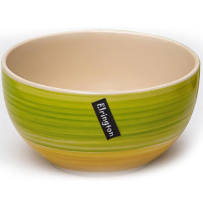 Салатник 140мм 500мл АЭРОГРАФ ЗЕЛЕНЫЙ ЛУГ