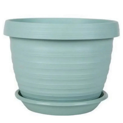 Горшок "Толедо" D36 с поддоном 17,4л мята