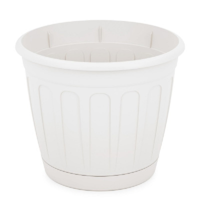 Горшок цв. "Дионис" 2,6л. с поддоном (белый)