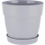 Горшок для цветов Villa de Fiori D465мм с поддоном 48л утренний туман (то)