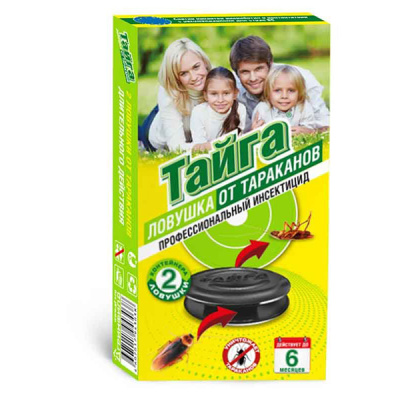 Тайга ловушка от тараканов 2 шт.