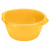 Таз круглый 14л желтый