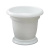 Кашпо "Тюльпан-4" (12,0л) белое (то)
