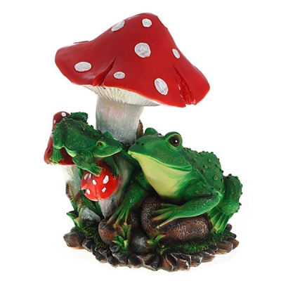 Фигура Две лягушки под мухомором