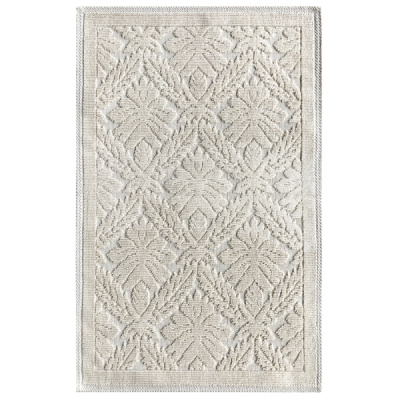 Комплект из 2 ковриков Pamuklu (хлопок), 60х100 (60х50), MV452 кремовый