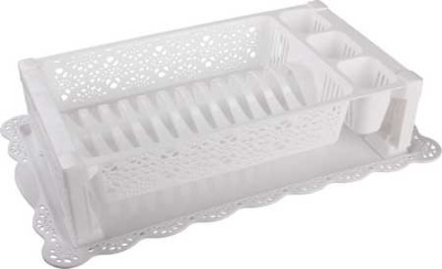 Сушилка для посуды "Кружево" (белый)  (то)