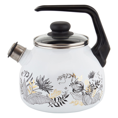 Чайник эмал 3,0л со свистком Botany ТМ Appetite
