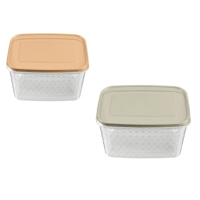 Контейнер для замораживания и хранения продуктов "КРИСТАЛЛ" 1,3л микс1 (то)