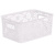 Корзинка "Ромашки" 3л 235х173х105мм (белый) (то) Корзинка "Ромашки" 3л 235х173х105мм (белый) (то)