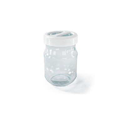 Подставка Jodie (стекло) (снежно-белый) (то)