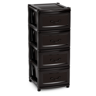 Комод 4-х секционный "Эконом"  (микс)(то)