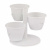 Горшок цветочный "Каскад" 0,7л (белый)(то)
