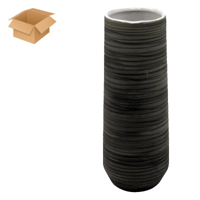 Ваза для цветов ВЕНЕЦИЯ НОЧЬ Ø-9см h-23см (керамика)