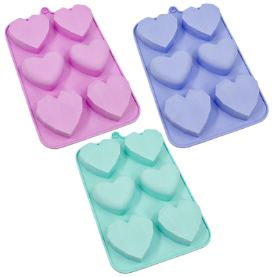 Форма для выпечки силиконовая СЕРДЕЧКИ 25*17*3см
