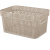 Корзина прямоугольная Ajur 5л (271х183х137мм) бежевый топаз (то) Корзина прямоугольная Ajur 5л (271х183х137мм) бежевый топаз (то)