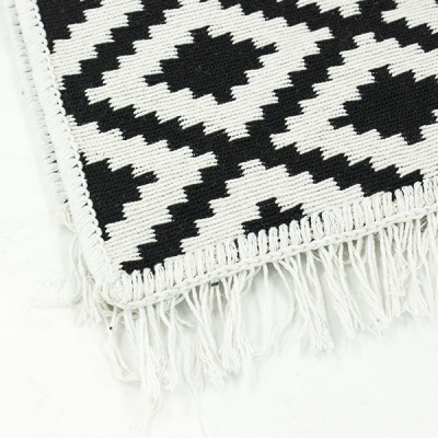 Коврик Kilim GOLD 60x120 серый-бежевый/серый-черный, Турция U57631 