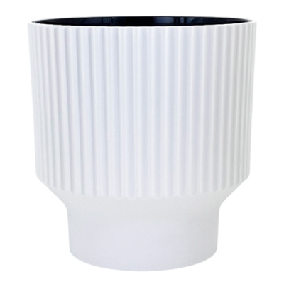 Горшок Аркада 7,2л с вкладкой Белый