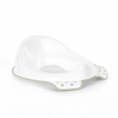 Накладка детская для унитаза (антискользящая)(бело-оливковый) (то)