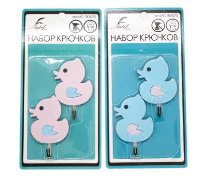 Крючки ANATROCCOLO PASTELLO (2шт)