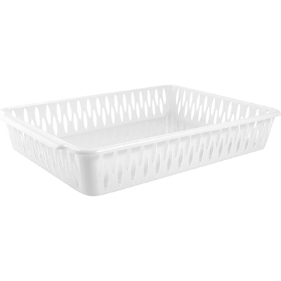 Корзинка Light A4 355х250х60мм белое облако