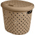 Корзина для белья Rattan 14л шоколадный мокко (то) Корзина для белья Rattan 14л шоколадный мокко (то)