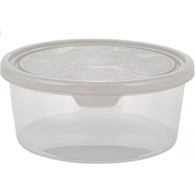 Контейнер для прод. HELSINKI Artichoke 0,5л кругл. пепельный жемчуг (то)