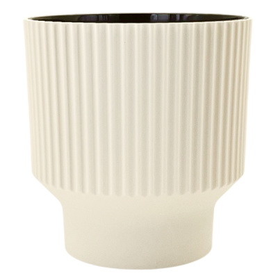 Горшок Аркада 7,2л с вкладкой Ванильный